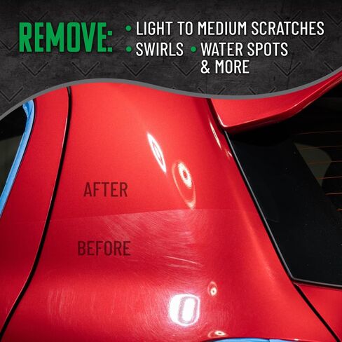 Chemical Guys Insynchro Scratch & Swirl Remover - One Step Compound & Polish for Paint Correction - Removes Fine Scratches, Swirls & Oxidation from Cars, Trucks, SUVs, Motorcycles & More, 16 oz in Saudi Arabia