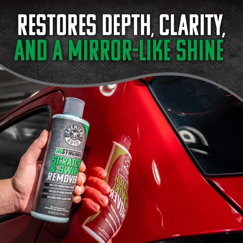 Chemical Guys Insynchro Scratch & Swirl Remover - One Step Compound & Polish for Paint Correction - Removes Fine Scratches, Swirls & Oxidation from Cars, Trucks, SUVs, Motorcycles & More, 16 oz in Saudi Arabia