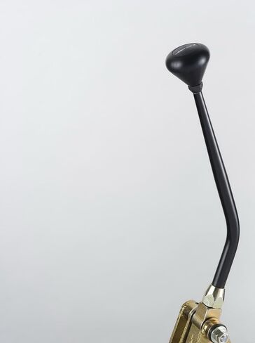 Lokar XFMS64L80EB ناقل حركة أسود مقاس 8 بوصات مثبت على الأرض مع مقبض أسود لناقل الحركة GM 4L80E in Kuwait