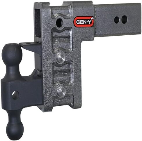 وصلة ربط GEN-Y GH-1723 MEGA-Duty 3 بوصات ساق 6 بوصات قطرة 3.5K TW 32K وصلة ربط وGH-0161 كرة مزدوجة وقفل مركزي GH-0162 in Kuwait