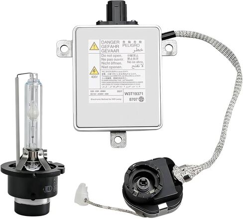 HID Xenon Headlight D2S Bulb & Ballast Compatible with Acura Honda Mazda Mitsubishi HID Ballast Control Unit Assembly Module Replace#: W3T19371 W3T15671 W3T16271 in Saudi Arabia