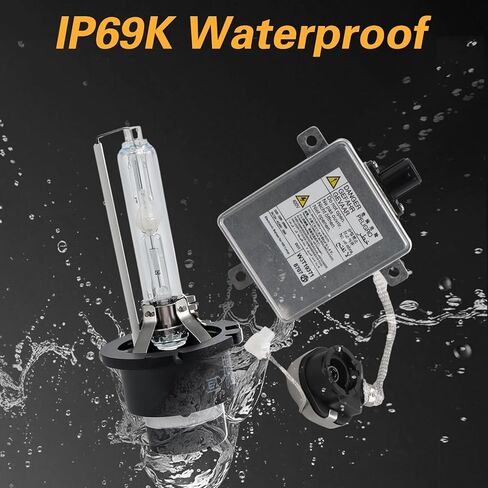 HID Xenon Headlight D2S Bulb & Ballast Compatible with Acura Honda Mazda Mitsubishi HID Ballast Control Unit Assembly Module Replace#: W3T19371 W3T15671 W3T16271 in Saudi Arabia