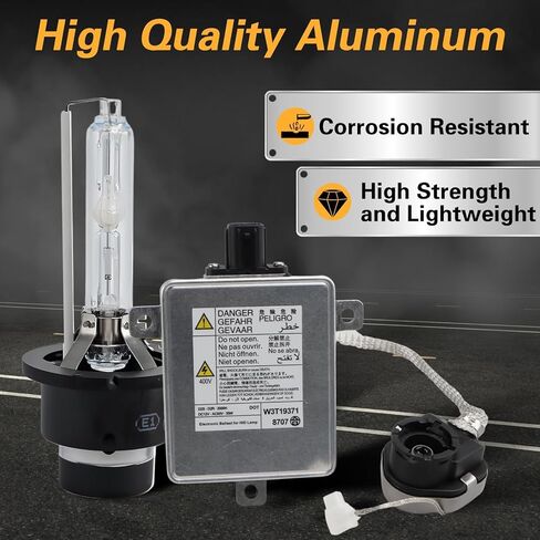 HID Xenon Headlight D2S Bulb & Ballast Compatible with Acura Honda Mazda Mitsubishi HID Ballast Control Unit Assembly Module Replace#: W3T19371 W3T15671 W3T16271 in Saudi Arabia