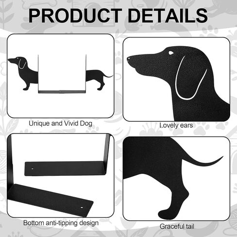 Novabright Wiener Dog Dachshund صورة ظلية معدنية للدفتين مجموعة من 2 نهايات كتاب Dachshund للأرفف رف الكتب المزخرف مكتب المكتب المنزلي رف الكتب ديكور هدية لمحبي الكلاب وعشاق القراءة in Kuwait