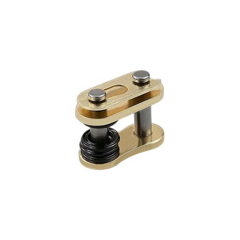 Gold 520 X-Ring Motorcycle Chain 114 Links with Connecting Master Link 520H Heavy Duty Drive Chain for Motorcycle Bicycle Go Kart Mini Trail Bike in Saudi Arabia
