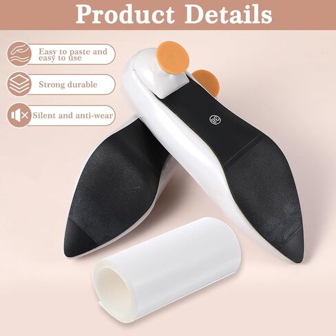 Shoe Sole Protector, Transparent Shoe Grips on Bottom of Shoes, Anti-Slip Sole Protector for Red Bottom Heels & Sneakers Guard Stickers (1m) in Saudi Arabia
