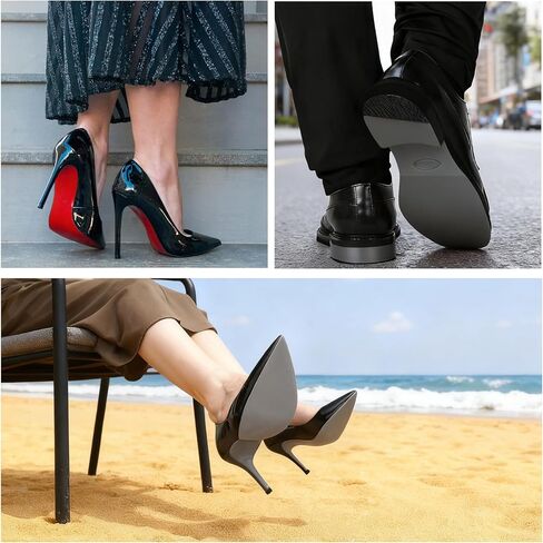 Shoe Sole Protector, Transparent Shoe Grips on Bottom of Shoes, Anti-Slip Sole Protector for Red Bottom Heels & Sneakers Guard Stickers (1m) in Saudi Arabia