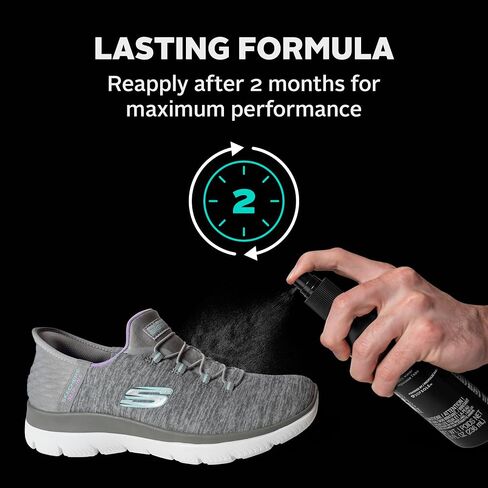 Sof Sole x Skechers Waterproof Spray for Shoes – 8oz Shoe Protector Spray – Non-Aerosol, Breathable Water & Stain Repellent for Sneakers, Boots & Athletic Footwear in Saudi Arabia