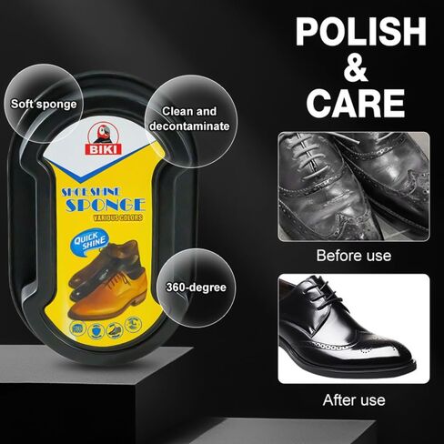 Express Shoe Sponge Instant Shoe Care for Leather Boots & Leather Accessories in Saudi Arabia