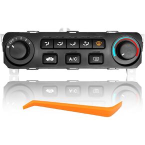 وحدة التحكم في المناخ لسخان مكيف الهواء، مفتاح التحكم في سخان مكيف الهواء، وحدة التحكم في المناخ الأمامي المتوافقة مع هوندا أكورد 2001-2002 استبدال # 79600-S84-A21ZA in Kuwait