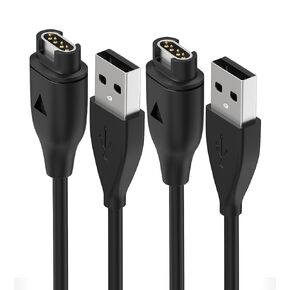 Compatible for Garmin Watch Charger Cable USB Charging Cable for Garmin Instinct/Forerunner/Fenix/Vivoactive/Venu/Vivosmart - 2Pack 3.3FT(1M) in Kuwait
