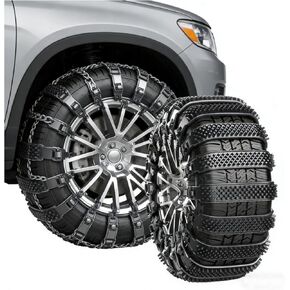 Snow Tire Chains for Honda Prelude 2025, Emergency Adjustable Plastic Anti-skid Ties Anti-Slip All Season Snow Chains for 165-285mm,black-8pcs in Kuwait