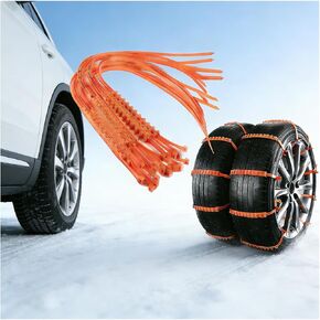 20 Pcs Car Winter Tire Snow Chains for Honda CR-V 2024, Adjustable Emergency Traction Aid Universal Snow Tire Chains Cable Tie Protection Accessories in Saudi Arabia