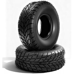 TRIBLE SIX 25x10-12 ATV/UTV Tires,25x10x12 All-Terrain Mud & Trail Tires,4-Ply Rated,Tubeless,Set of 2 in Kuwait