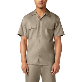 Dickies Mens Flex Relaxed Fit Short Sleeve Work Shirt in Saudi Arabia