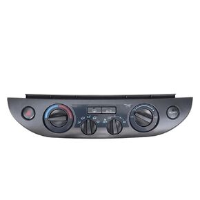 مفتاح Air Con متوافق مع Toyota for Camry 2003-2006 منفذ لوحة زر التحكم المركزي غطاء مقبض السيارة تكييف الهواء التحكم في فتحة التهوية (خشبي) in Kuwait