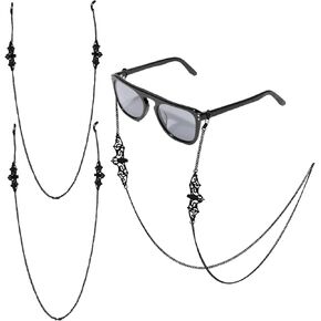 Glasses Chain, Glass Chains Lanyard, Chain Holder Strap Cord Reading Glasses Retainer in Kuwait