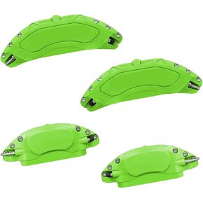 أغطية فرجار الفرامل الحمراء من AOOA، أغطية فرجار الفرامل المصنوعة من الألومنيوم متوافقة مع 2017-2020 Acura MDX- تعديل السيارة، تصميم واقٍ متين (مجموعة من 4) in Kuwait