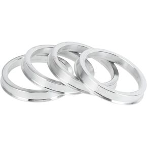 Hub Centric Rings, 66.1mm ID to 66.6mm OD Vehicle Wheel Hubrings Aluminum Alloy, 4 Pcs in Kuwait