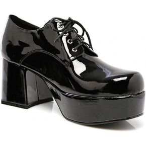 Ellie Shoes Mens Pimp Adult Costume Shoes Black - Small in Saudi Arabia