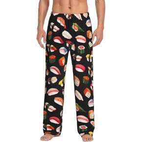 Funny Men's Soft Breathable Pajama Bottoms,Lightweight Lounge Sleep Pants for Men Sleepwear with Pocket in Saudi Arabia