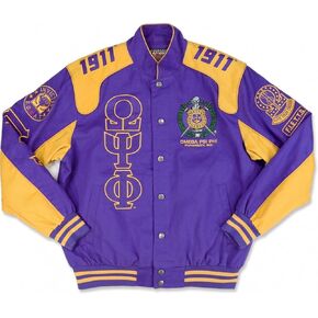 سترة Big Boy Omega Psi/Ψ Phi Divine 9 S11 للرجال من نسيج قطني طويل [أرجواني] - ID#40939-139-208-0-0 in Saudi Arabia