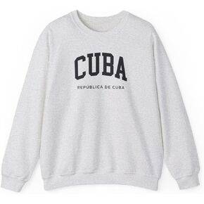 Cuba Adult Unisex Crewneck Sweatshirt in Saudi Arabia