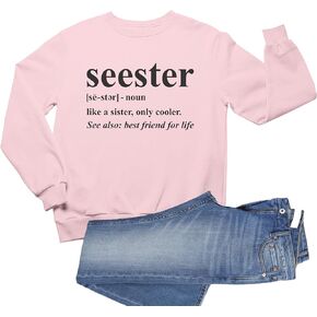 سترة Go All Out للبالغين من نوع Seester Like A Sister Only Cooler ذات رقبة دائرية in Kuwait