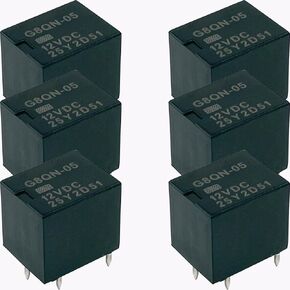 G8QN (6 عبوات) 12VDC 30A 5-Pin SPDT مرحل مضخة وقود السيارات متوافق مع Ford F250 F350 Expedition Navigator يعمل على إصلاح إيقاف تشغيل مضخة الوقود العشوائية in Saudi Arabia