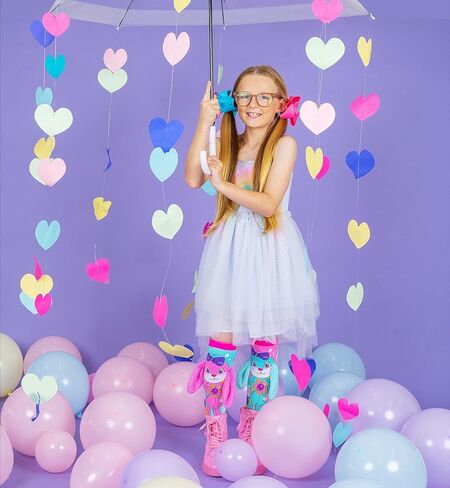 جوارب MADMIA للأطفال الصغار، Hunny Bunny، باستيل، 3-5 سنوات، زوج واحد، كاجوال، رايون الخيزران/القطن، طول الكاحل، جوارب شبشب in Kuwait