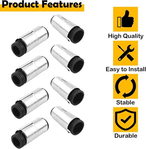 11127570219 8Pcs Spark Plug Tube Seal Set Compatible with 2000-2010 BMW X5 E53 E70, 5 6 7 Series E60 E63 E64 E65 E66, Replaces 11127507404 11120150306 in Saudi Arabia