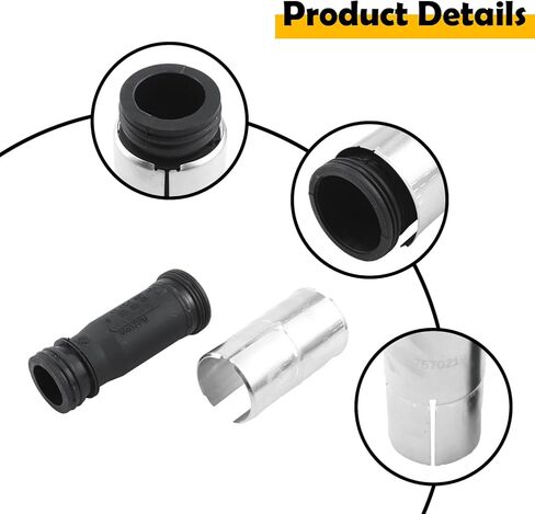 11127570219 8Pcs Spark Plug Tube Seal Set Compatible with 2000-2010 BMW X5 E53 E70, 5 6 7 Series E60 E63 E64 E65 E66, Replaces 11127507404 11120150306 in Saudi Arabia