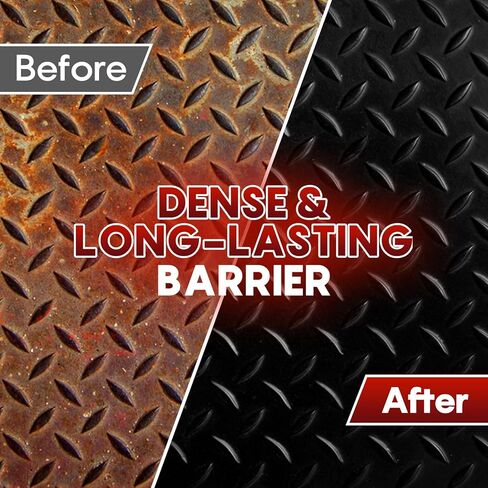 2 in 1 Rust Converter & Metal Primer 5 oz Black Rust Reformer Paint for Metal, Trailer, Truck Frame, Car Chassis, Automotive Rust Encapsulator & Inhibitor, Heat Resistance Rust Black Paint for Metal in Saudi Arabia