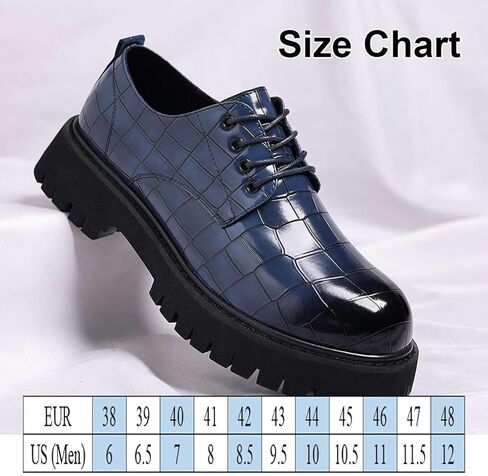 حذاء بدون كعب بكعب مكتنز ومقدمة مستديرة للرجال | Business Casual Formal Work Dress Shoes | الأخفاف حفل زفاف للرجال | نعل أوكسفورد غير قابل للانزلاق in Kuwait