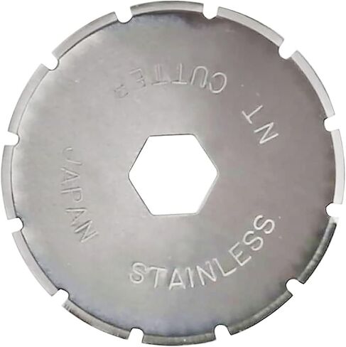 NT Cutter 28mm Rotary Perforating Blades for Rotary Cutter, 2-Blade/Pack, 1 Pack (BS-28P) in Saudi Arabia