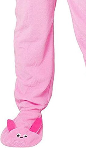 بدلة INTIMO A Christmas Story الرجالية Ralphie Deranged Pink Bunny البدلة ذات القلنسوة in Kuwait