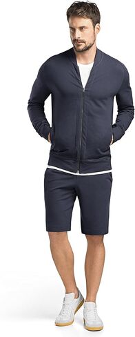 HANRO Men's Living Zip Jacket 75076 in Saudi Arabia