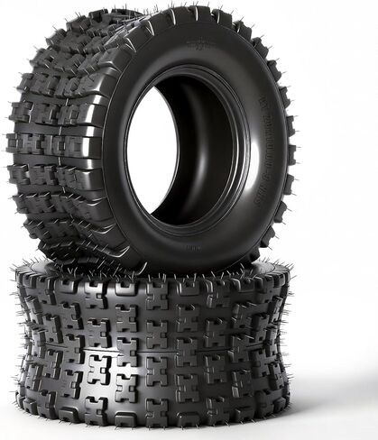TRIBLE SIX 20x10-9 ATV/UTV Tires,20x10x9 All-Terrain Mud & Trail Tires,4PR,Tubeless,Set of 2 in Kuwait