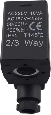 1pc Electromagnetic Valve Coil AC 220V 10VA, AC 187-253V, 24V 6.5W, 21.6-26.4V 2/2way Inner Diameter11mm Height40mm(DC24V) in Saudi Arabia