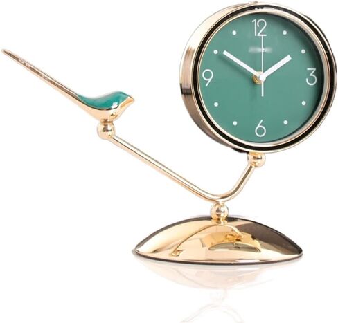 Clock Mute Desktop Quartz Watch Living Room Decorative(D) in Saudi Arabia