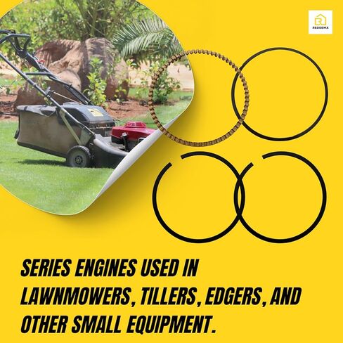 مجموعة حلقات المكبس ما بعد البيع 299742 298982 متوافقة مع محركات Briggs & Stratton 3.5HP 5HP تناسب استبدال إصلاح المحرك الصغير من سلسلة Classic & Quantum in Kuwait