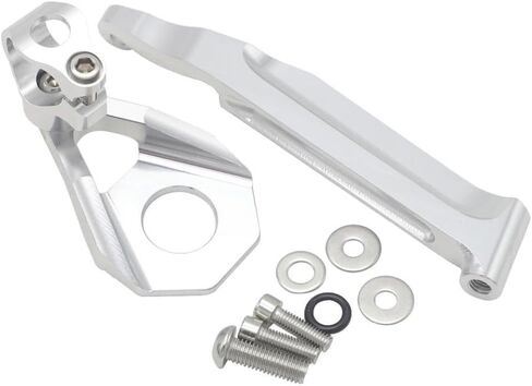 Steering Damper Bracket Mount Support Kit Compatible with CBR600RR CBR 600RR CBR 600 Motorcycles 2005 2006 Models(Silver) in Saudi Arabia