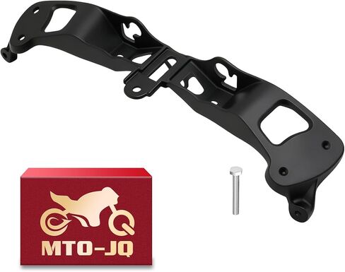 دعامة تثبيت علوية للمصابيح الأمامية باللون الأسود لموديلات Kawasaki Ninja ZX600 N6F 2005-2006, ZX6 ZX6R ZX636 2005-2008 in Kuwait