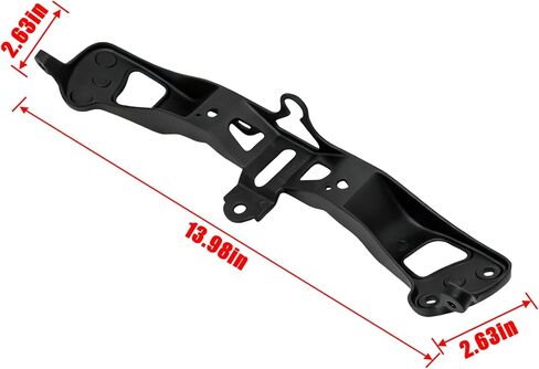 دعامة تثبيت علوية للمصابيح الأمامية باللون الأسود لموديلات Kawasaki Ninja ZX600 N6F 2005-2006, ZX6 ZX6R ZX636 2005-2008 in Kuwait