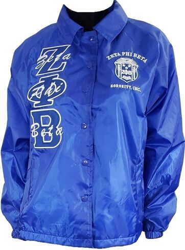 جاكيت Buffalo Dallas Zeta Phi/Φ Beta Crossing Line [أزرق] - ID#149897-18-8-0-0 in Saudi Arabia
