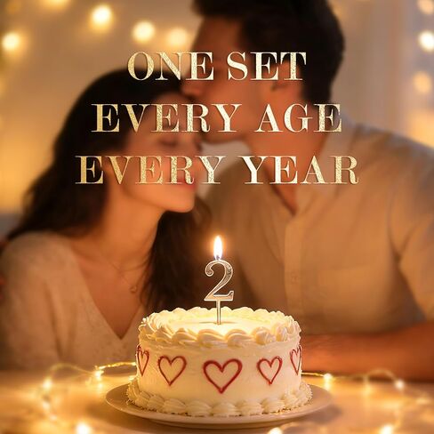 مجموعة حامل شموع عيد الميلاد ذات الأرقام القابلة لإعادة الاستخدام، مجموعة حاملات شموع كعكة عيد الميلاد الرقمية الجديدة لعام 2026، زخارف فضية لتزيين الكيك، ملحقات كعك الحفلات، تصميم سهل الإدخال (مجموعتان) in Kuwait