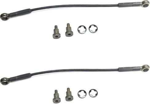 Rear Tailgate Support Cable Left Driver & Right Passenger Side Direct Replacement Compatible with 2006-2014 Honda Ridgeline 74910SJCA01 in Saudi Arabia