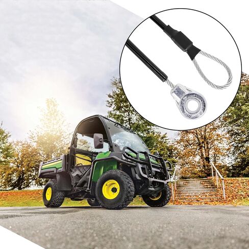 RUTU M159508 Tailgate Cable for John Deere Gator HPX615E HPX815E XUV625i XUV825i XUV855D XUV865R Utility Vehicles 2PCS in Saudi Arabia