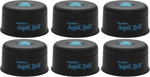 Martin Yale Premier AquaBall Floating Ball Envelope Moistener (Pack of 6). Conveniently Moisten Stamps, Envelopes or Fingers. Eliminates the Need for Sponges in Saudi Arabia