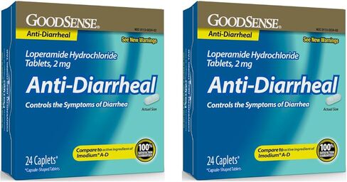 GoodSense Anti-Diarrheal Loperamide Hydrochloride Tablets, 2 mg, 12-count in Saudi Arabia